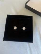 Moisanite diamant hrringe gebraucht kaufen  Greding
