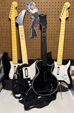 LOTE 4 Controles de Guitarra Guitar Hero Rock Band Fender Gibson *LEIA POR FAVOR*, usado comprar usado  Enviando para Brazil