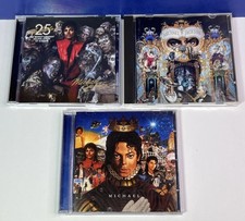 Lot of 3 Michael Jackson CDs - Thriller 25 Double Disc, Dangerous & Michael READ comprar usado  Enviando para Brazil