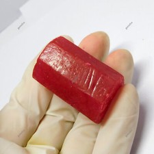 Piedra preciosa suelta sin cortar rubí rojo genuino natural de 272,05 quilates CERTIFICADA segunda mano  Embacar hacia Mexico