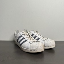Tênis Adidas Superstar Base Masculino 11 Onix Couro Cinza Caminhada comprar usado  Enviando para Brazil