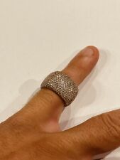 Bague empierrée argent d'occasion  Sarreguemines