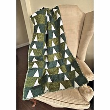 Máquina de colo vintage da década de 1970 feita à mão patchwork acolchoada 31x55 cabincore comprar usado  Enviando para Brazil