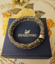 Bracciale swarovski nero usato  Cesenatico