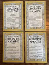 COMPLETE SET OF 1932 NATIONAL GEOGRAPHIC  MAGAZINES ~~ 93 YEARS OLD!!! comprar usado  Enviando para Brazil