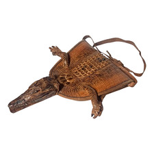 Antique vintage alligator for sale  CREWE