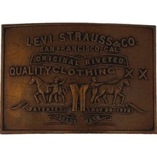 Brass levi strauss for sale  Evanston