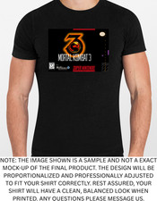 Camiseta Gráfica Mortal Kombat 3 SNES Masculina ou Feminina NOVA, usado comprar usado  Enviando para Brazil
