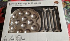 Service escargots inox d'occasion  Tréguier