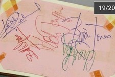 rolling stones autograph for sale rolling stones autograph for sale CARDIFF