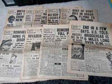 Ww2 newspapers daily for sale  PORTLAND