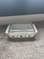 Vintage snowflake pyrex for sale  FAREHAM