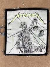 Metallica vintage patch usato  Limbiate