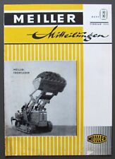 Meiller mitteilungen 1959 gebraucht kaufen  Deutschland