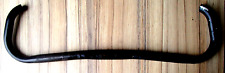 GUIDÃO BRAHMA MOUNTAIN BIKE APROX 510mm de comprimento raro forte barras de aço preto comprar usado  Enviando para Brazil