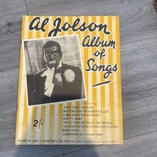 Jolson album songs for sale  CONSETT