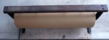 Antique Vintage 2 'Brown Paper Roll Holder / Dispensador  segunda mano  Embacar hacia Argentina