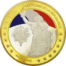 Médaille piliers république d'occasion  Lille-