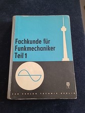 Fachkunde funkmechaniker teil gebraucht kaufen  Deutschland