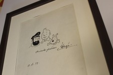 Hergé dédicace tintin d'occasion  France
