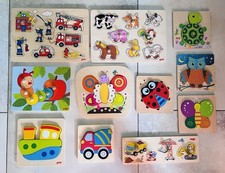 Setzpuzzle holz kleinkinder gebraucht kaufen  Zirndorf