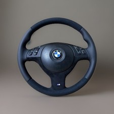 Volante BMW E39 E46 E53 M Sport Alcantara NOVO Couro M3 M5 M Stiches, usado comprar usado  Enviando para Brazil