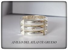 Anillo Atlante 925 Sterling silver Atlantis Ring SUPER ANILLO ATLANTE GRUESO comprar usado  Enviando para Brazil