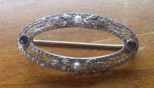 gold pin filigree sapphire for sale gold pin filigree sapphire for sale Kailua Kona