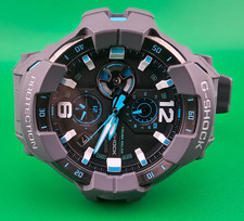 Relógio cronógrafo masculino Casio cinza G-shock Gravitymaster GR-B300 usado, usado comprar usado  Enviando para Brazil