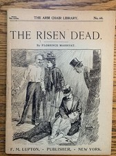 The Risen Dead By Florence Marryat The Arm Chair Library No 64 F M Lupton NY comprar usado  Enviando para Brazil