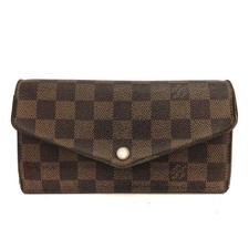 Carteira dupla longa EGA Louis Vuitton Damier Portefeiulle Sarah marrom/7BK0764 comprar usado Carteira dupla longa EGA Louis Vuitton Damier Portefeiulle Sarah marrom/7BK0764 comprar usado  Enviando para Brazil