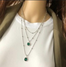 Usado, Colar feito à mão Uno STYLE De Único anos 50 VERDE (N18) comprar usado  Enviando para Brazil