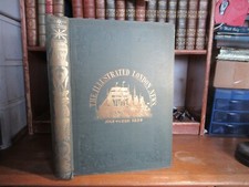 Old ILLUSTRATED LONDON NEWS Book 1859 NEWSPAPER WAR ART ANTIQUE CHRISTMAS SANTA comprar usado  Enviando para Brazil
