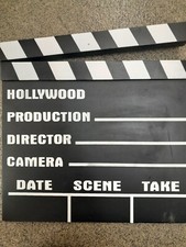 Hollywood wooden clapboard for sale  Havre de Grace