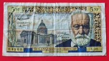 Billet francs victor d'occasion  Lyon VIII