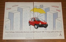 Seltene Werbung RENAULT TWINGO paßt auf Sie auf 1995 comprar usado  Enviando para Brazil