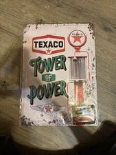 Texaco embossed tin for sale  Madison