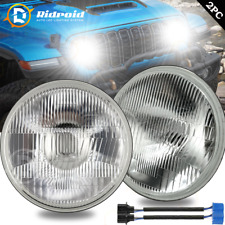 Usado, Par de Faróis Redondos de Vidro LED 7 Polegadas H4, Conversão APARÊNCIA CLÁSSICA ORIGINAL comprar usado  Enviando para Brazil