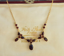 Vintage red garnet for sale  WORKSOP
