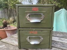 Vtg metal filing for sale  MIDHURST