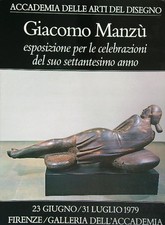 Giacomo manzu esposizione usato  Italia