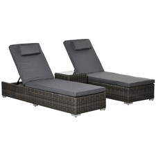 Poly rattan sonnenliege gebraucht kaufen  Hamburg