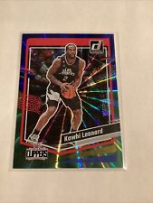 LASER AZUL/VERDE 2023-24 Donruss Kawhi Leonard #d/35! Cortadores  comprar usado  Enviando para Brazil