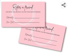 Lashicorn referral cards for sale  Simi Valley