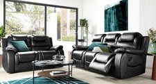 Vancouver black leather for sale  CHATHAM