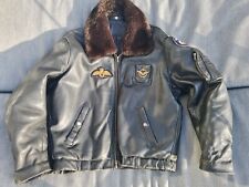 Blouson cuir aviateur d'occasion  Neauphle-le-Château