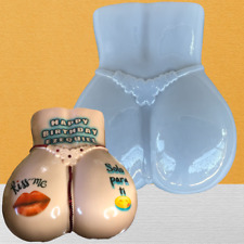 Usado, 1 Molde Pompis con Tanga para Gelatina Incluye 1 transferência Hoja Bond Para Decorar comprar usado  Enviando para Brazil