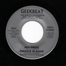 Usado, FREDDIE BLASSIE - Hey Fred! / Pencil Neck Geek :  NWA 45 w/ PS & Insert HEAR!! comprar usado  Enviando para Brazil