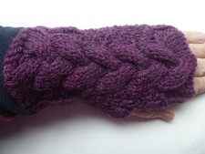 Handknit cable aran for sale  UK
