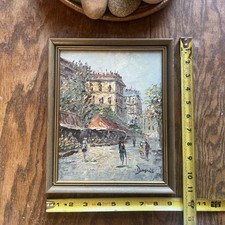 Oil painting paris for sale  Columbus